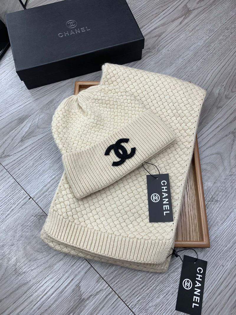 Chanel Caps Scarfs